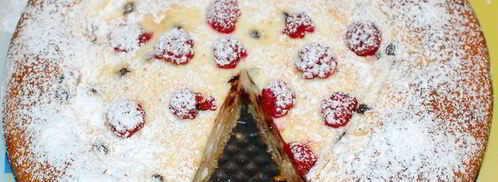 большая ватрушка с шоколадными дропсами. Шаг 5