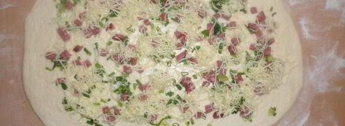 булочки аппетитные с сыром и ветчиной. Шаг 8