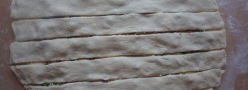 булочки аппетитные с сыром и ветчиной. Шаг 10