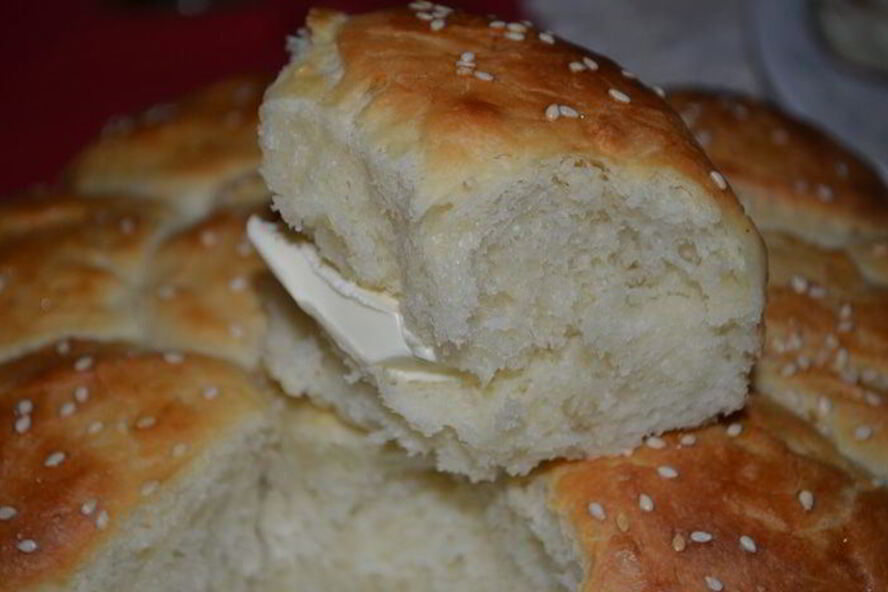 Рецепт булочки домашние для ужина