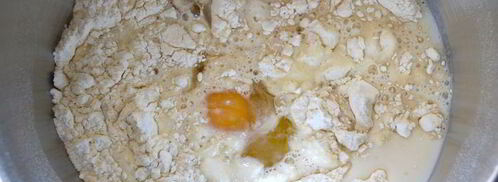 булочки молочные сердечки. Шаг 2