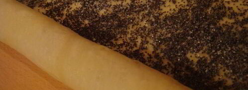 булочки-розочки в двух начинках. Шаг 2