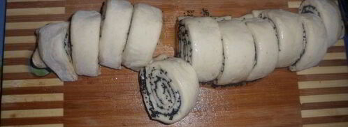 булочки с маком и корицей. Шаг 9