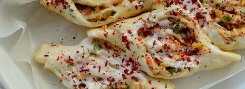 булочки с оливками, сыром и помидорами. Шаг 4