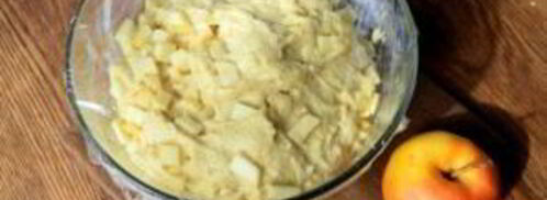 булочки с яблоками, грушей и пряностями. Шаг 4