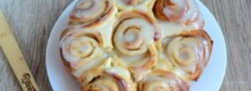 булочки синнабон. Шаг 13