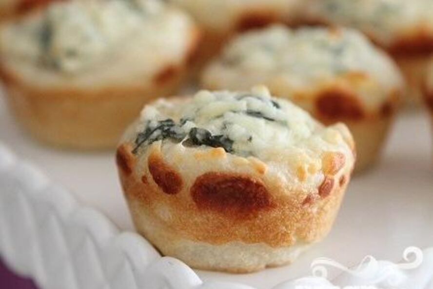 Рецепт булочки со шпинатом