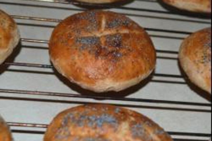 Рецепт быстрые булочки с отрубями