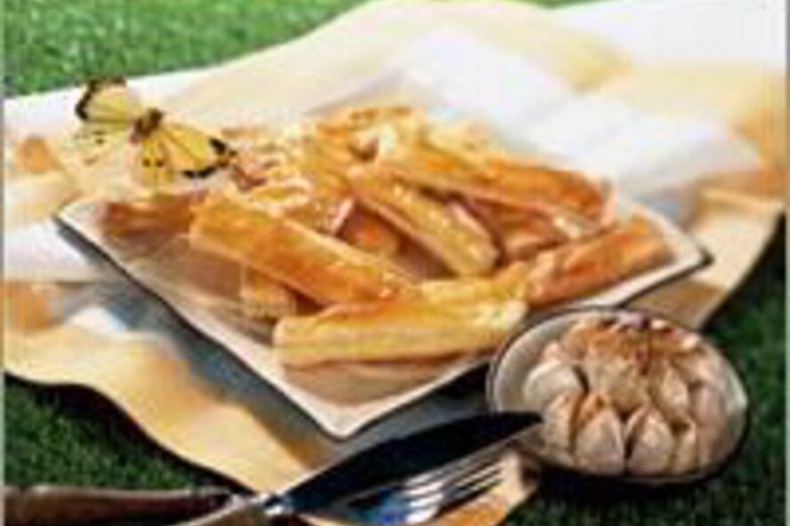 Рецепт чесночные плюшки