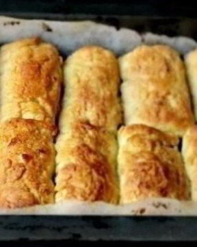 Домашние булочки с шоколадной начинкой