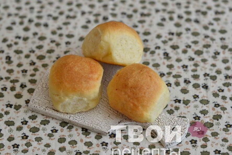 Рецепт домашние булочки