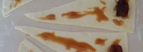 круассаны с финиками и медом. Шаг 3