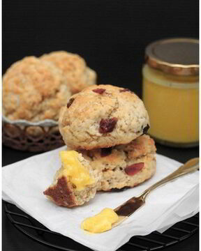 Лимонно-овсяные булочки