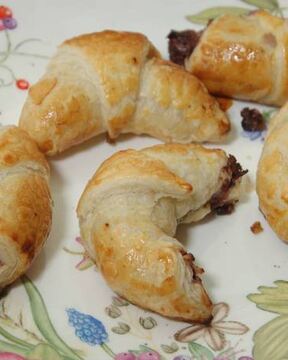 Мини-круассаны с оливками