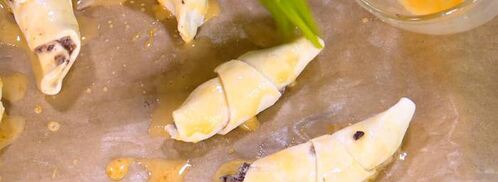 мини-круассаны с оливками. Шаг 10