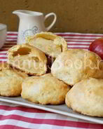 Песочные булочки с яблоком