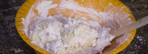 плюшки с сахаром из дрожжевого теста. Шаг 5