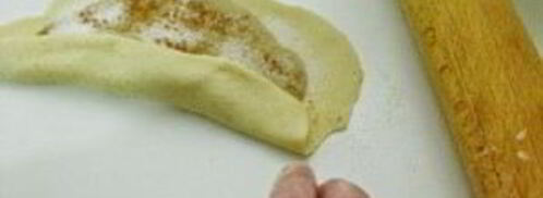 постные булочки с корицей. Шаг 5