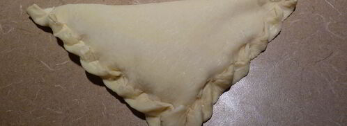 слоеные булочки с миндальной начинкой. Шаг 5