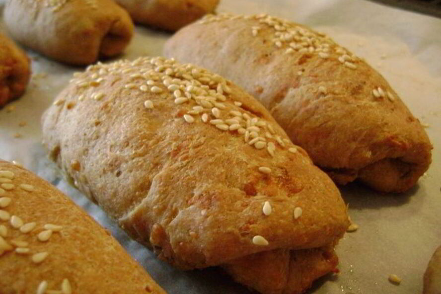 Рецепт сырные булочки с зеленью