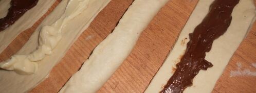 сырные булочки-улитки ассорти. Шаг 3