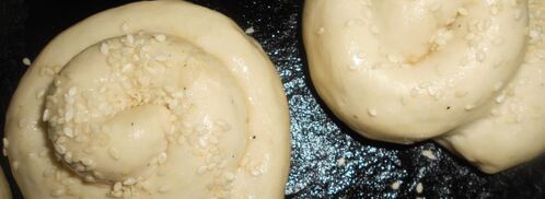 сырные булочки-улитки ассорти. Шаг 5