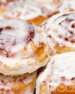 Творожные булочки в сметанной заливке