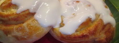 ватрушки с творогом в сметанной заливке. Шаг 8