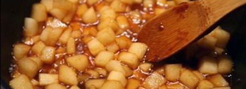 венгерские ватрушки с карамелизированными грушами. Шаг 2