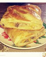 Быстрые слойки с рисовой начинкой