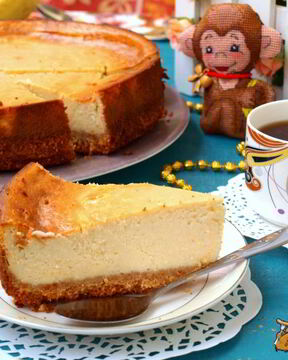 Банановый чизкейк