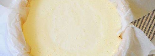 чизкейк из творога и сыра. Шаг 7