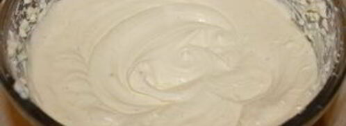 чизкейк клубника со сливками. Шаг 4