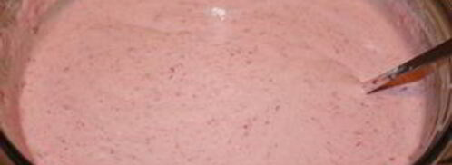 чизкейк клубника со сливками. Шаг 5