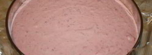 чизкейк клубника со сливками. Шаг 6