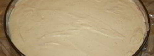 чизкейк клубника со сливками. Шаг 7