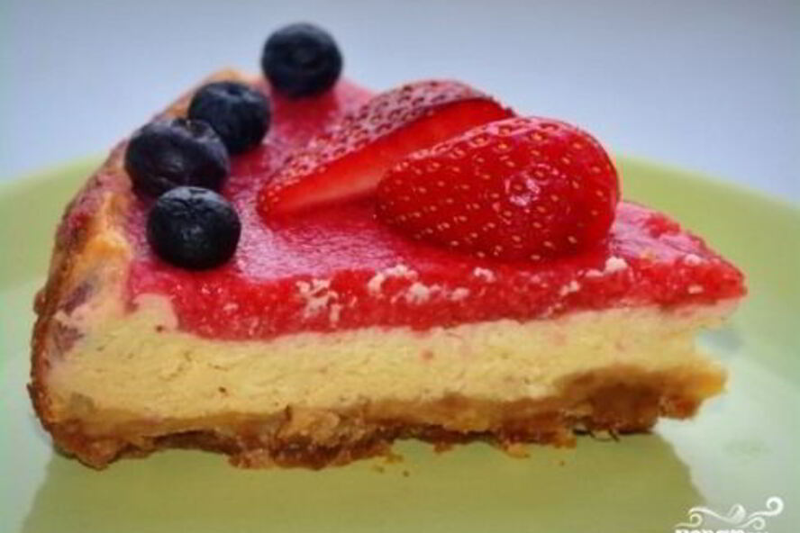 Рецепт чизкейк с клубникой в мультиварке