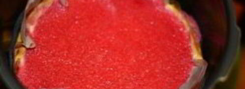 чизкейк с клубникой в мультиварке. Шаг 6