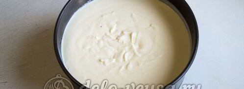 чизкейк с малиной. Шаг 9