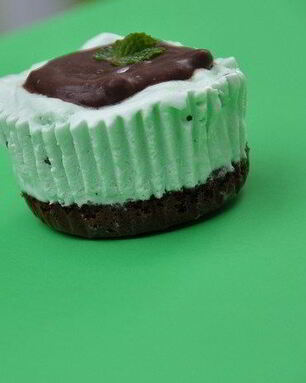 Чизкейк с мятой