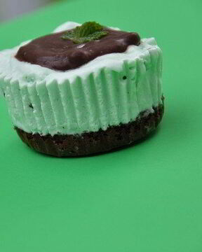 Чизкейк с мятой