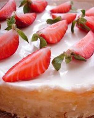 Чизкейк с ревенем