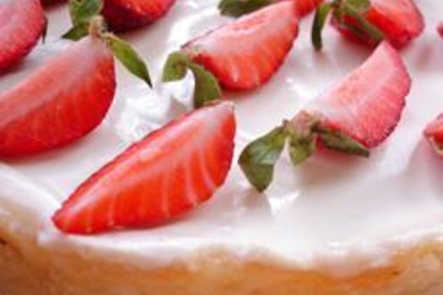 Рецепт чизкейк с ревенем