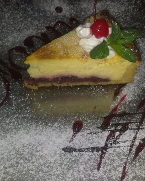 Чизкейк с вишней