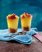 Чизкейк со свежим виноградом