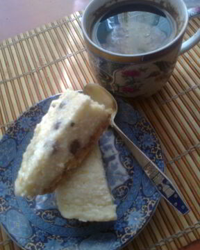 Чизкейк в микроволновке