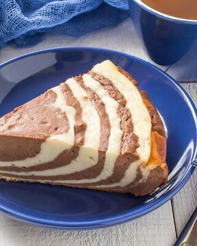 Чизкейк зебра