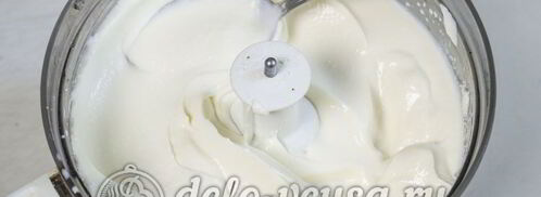 клубничный чизкейк с творогом без выпечки. Шаг 5