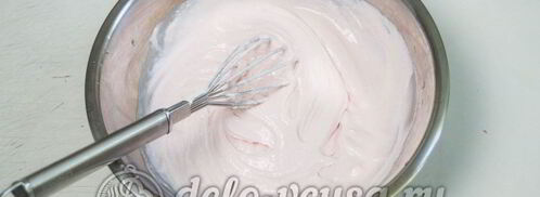 клубничный чизкейк с творогом без выпечки. Шаг 9