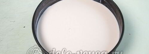 клубничный чизкейк с творогом без выпечки. Шаг 10